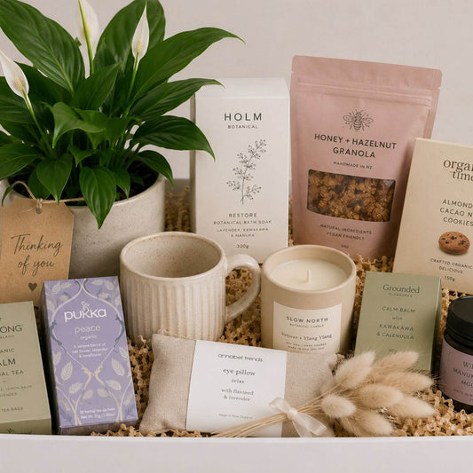 Peace lily and goodness treats 